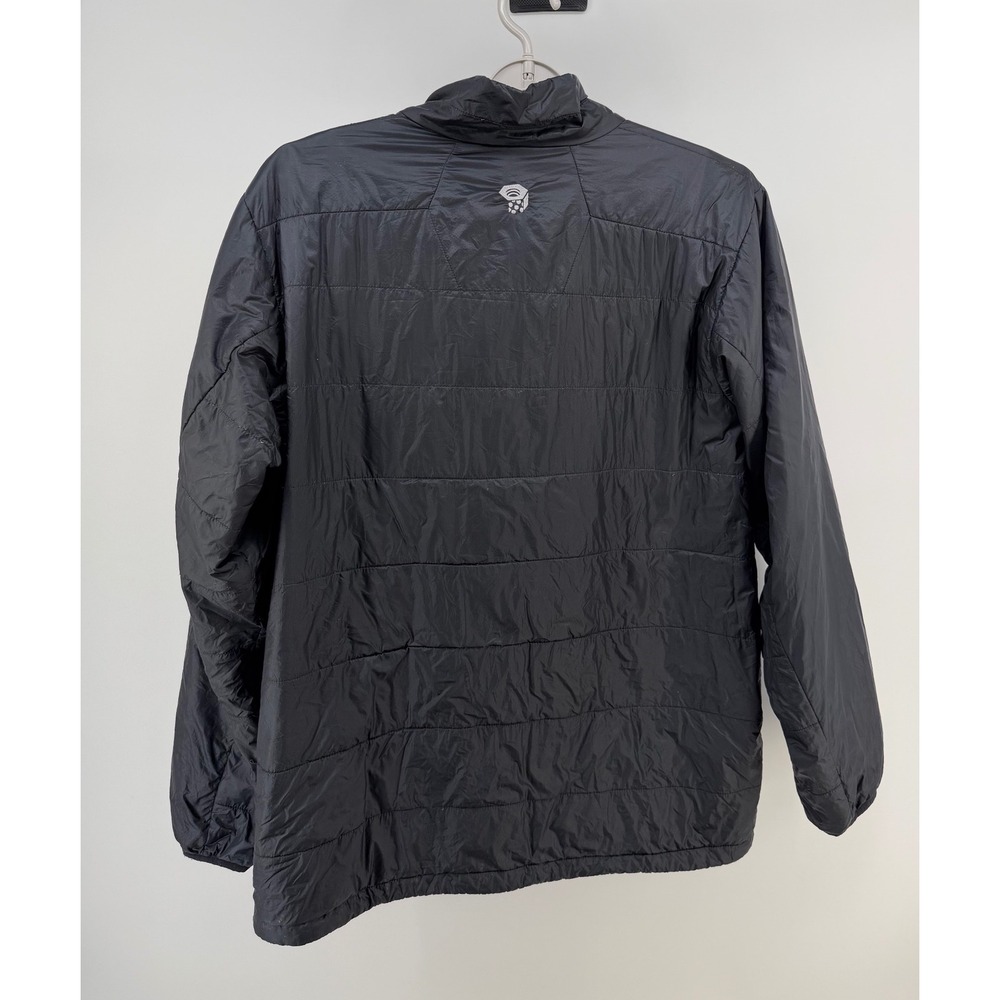 Mountain Hardwear Mens XL Black Quilted Full Zip Insulated Puffer Jacket RN89674 - Picture 2 of 8